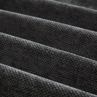 Rideaux en polyester de luxe tissu de canapé de meubles d'ameublement en velours élégant européen