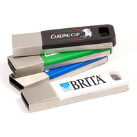 Gantungan Kunci Warna-warni, Flashdisk Logam Besi 8Gb 32Gb 64Gb Logo 2.0 3.0 Pvb