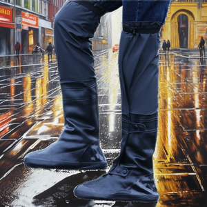Protector de Zapatos para Motocicleta, Impermeable, Ligero, Antideslizante, de PVC, para la Parte Superior del Calzado, Protección Contra la Lluvia - Product Image 2