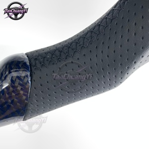 Volant de voiture personnalisé en fibre de carbone véritable, prix net pour <span class=keywords><strong>Audi</strong></span> B9 <span class=keywords><strong>A3</strong></span> A4 A5 S3 S4 S5 RS3 RS4 RS5 2017+ - Product Image 2