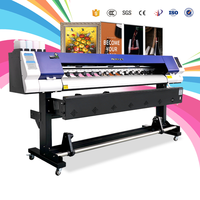 Imprimante Jet d'Encre Éco-Solvant Audley 1.8m, Traceur Têtes XP600 I3200 pour Vinyle, Bâche Flex, Affiches et Papiers Peints