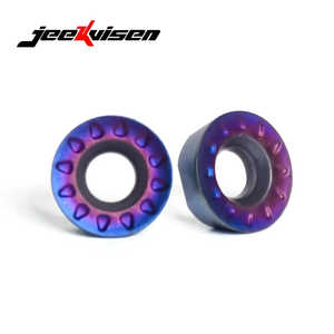 Jeekvisen RPMT08T2MOE-M NANO revêtement rond tungstène carbure monobloc fraise CNC outils de coupe pour le métal - Product Image 5