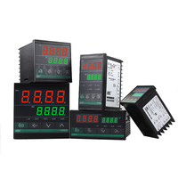 XRKC CH102 MV*AN Relais de thermostat numérique à semi-conducteurs, contrôleur de température PID à double sortie, résolution 0,1°C, en plastique pour