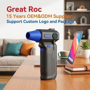 Souffleur à main sans fil puissant avec une puissance nominale <span class=keywords><strong>de</strong></span> 150 W et 3 vitesses réglables, adapté au nettoyage des surfaces - Product Image 6