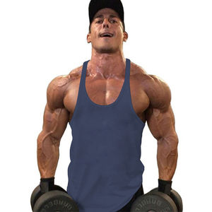 Commercio all'ingrosso Logo personalizzato dimensioni colore Mens canotte Fitness Sportswear Outwork senza maniche <span class=keywords><strong>canotta</strong></span> <span class=keywords><strong>uomo</strong></span> Stringers - Product Image 3