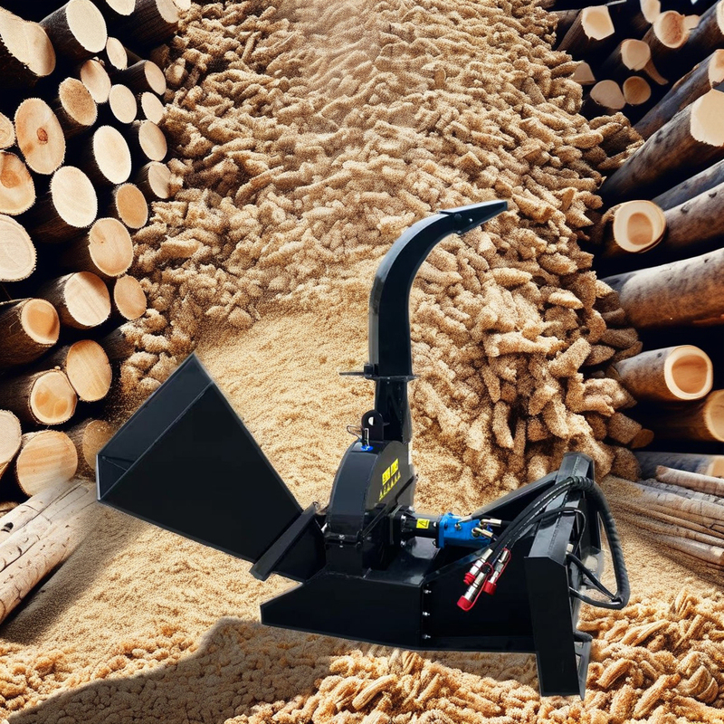 Tractor PTO Wood Crusher Forestry Machinery