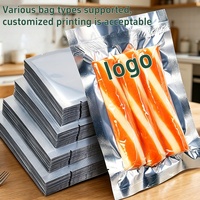 Sacs sous vide en aluminium résistants aux hautes températures, sachets alimentaires scellés sous autoclave, stérilisables à 121°C ° C-135 ° C pour maïs frais