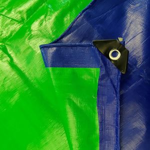 <span class=keywords><strong>Bâche</strong></span> imperméable enduite <span class=keywords><strong>de</strong></span> PE, couleur bleue, personnalisable en pièces ou en rouleau - Product Image 3