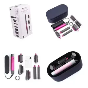Dropshipping New Hair Salon Dysons Airwraps HS 05 With Accessories Leather Case For Dysons Airwraps Air Wrap Complete Styler
