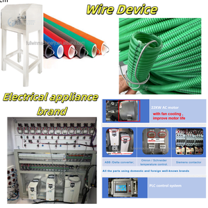 Machine à fabriquer des tuyaux ondulés en PVC PE PP pour l'électricité automobile, la climatisation, la machine à laver, machine à fabriquer des gaines électriques en plastique - Product Image 5