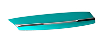 Aileron arrière en fibre de carbone pour Mercedes Classe E A238 Cabriolet 2017-2023, finition brillante