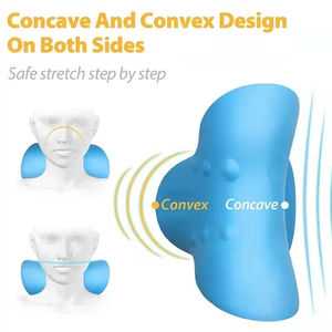 Almohada masajeadora cervical ergonómica profesional para aliviar el dolor de cuello y masajeador de hombros para la salud espinal - Product Image 2