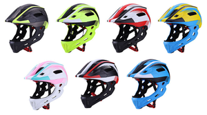 <span class=keywords><strong>Casco</strong></span> extraíble para patinete de barbilla, <span class=keywords><strong>casco</strong></span> de bicicleta con logotipo de diseño privado, <span class=keywords><strong>casco</strong></span> integral para bicicleta con luces, equipo profesional - Product Image 6