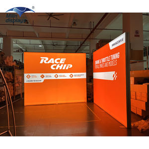 إطار مستطيل مخصص من الألومنيوم بإضاءة خلفية عرض تجاري LED لافتات إضاءة حائط حامل خلفية - Product Image 2