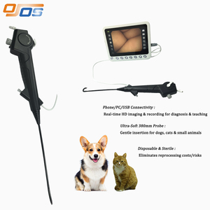 Set Cystoscope Veteriner HD 5.4mm Reusable Saluran Besar 3mm 400p untuk Anjing, Termasuk <span class=keywords><strong>Forceps</strong></span> Biopsi Urologi - Product Image 1