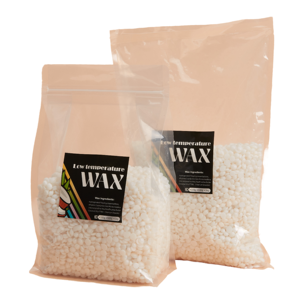 แว็กซ์นิวเค ไร้ความเจ็บปวด 1000 กรัม ปราศจากสารก่อภูมิแพ้ พรีเมียม สีม่วงกลิตเตอร์ ลาเวนเดอร์ โรซินฟรี กำจัดขนบนใบหน้า เซรา เดพิลลาทอเรีย - Product Image 2