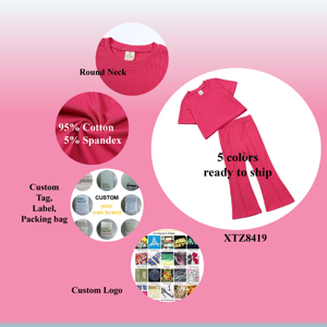 Vêtements d'été en gros pour enfants : Tenues décontractées pour petites filles, ensembles de vêtements pour enfants, collections boutique pour filles - Product Image 5