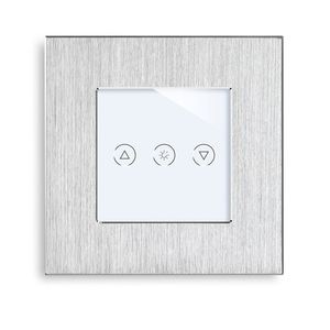 Interrupteur mural intelligent Wi-Fi pour application, écran tactile 3 gangs, variateur de lumière LED 10A certifié CE - Product Image 3