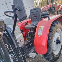 Tracteur à roues d'occasion Lovol M254 25 CV à quatre roues motrices, moteur Weichai, boîte de vitesses entièrement équipée, contrepoids avant/arrière