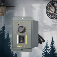 Régulateur de vitesse 220V 50Hz 15W-300W Contrôleurs de moteur pour moteurs asynchrones monophasés AC