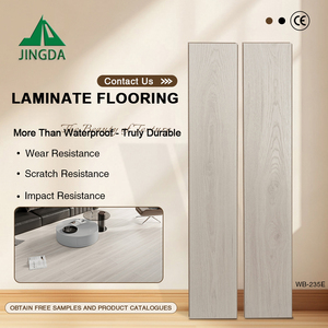 Suelo Laminado de Roble AC4 HDF de 10 mm, Resistente al Desgaste, Diseño Personalizado, Bajo MOQ, Fácil de Limpiar, Duradero, Directo de Fábrica - Product Image 1