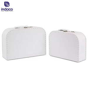 Maleta de Cartón Clásica de Color Sólido 2026, Maleta de Cartón para Niños, Caja de Regalo con Forma de Maleta, Maleta de Cartón para Bebés - Product Image 4