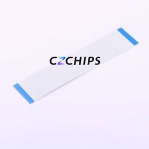 HX FFC-0.5-40P-100mm FFC Cable (Flexible Flat Cable) P=0.5mm Connector 40P 0.5mm 0.3mm Non-Inverting - Product Image 2