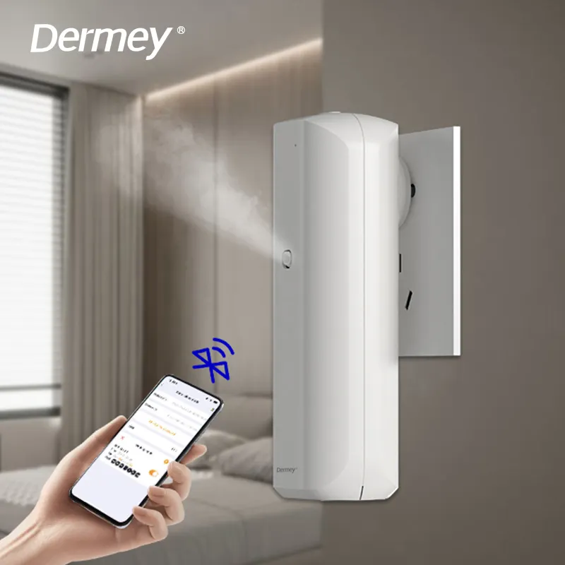 Dermey New Aroma Diffuser Luxury Nebulizing Diffuser Room Wall Plug Necessary Electric Aroma Air Scent Diffuser
