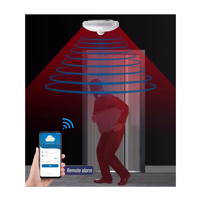 PIR 24GHZ RADAR MILLIMETER WAVE RS485 TYPE REMOTE INVADE ALARM SENSOR HUMAN PRESENCE DETECTOR WITH LORA WIFI 4G MQTT for FACTORY