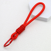 Cordon tressé coloré polyvalent anti-chute pour porte-clés, appareil photo, coque de téléphone portable courte et dragonne pour iPhone 18 17