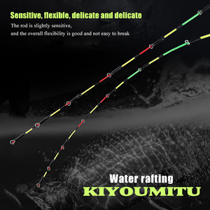 Pour <span class=keywords><strong>RYOBI</strong></span> RANMI Canne à pêche en fibre de carbone Conception télescopique pour la pêche au leurre dans la rivière Lake Stream - Product Image 3