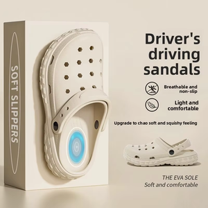 Sandales plates personnalisées avec logo, sabots en EVA, sandales et pantoufles pour hommes et femmes - Product Image 5