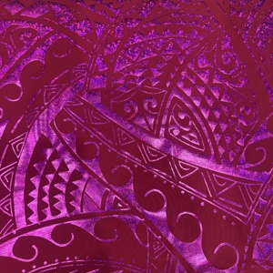 HL 100% Polyester Tissu Samoa <span class=keywords><strong>Polynésien</strong></span> Magnifique Tribal Hawaïen Effets de Bronzage à Feuille pour Vêtements Imprimés pour Filles - Product Image 4