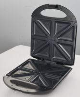 Plaque en option grille-pain sandwich maker nouveau type sandwich toaster logo personnalisé