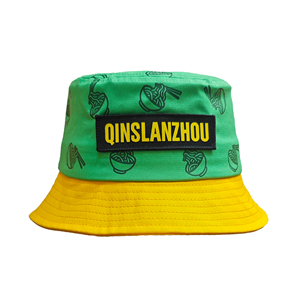 Unisex Custom Cartoon Fisherman's Basin <strong>Bucket</strong> <strong>Hat</strong> All-Over Logo Print Sublimation Transfer for Casual Daily Use 100% Cotton - Product Image 4