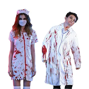 Halloween horror main picture decorative costume props scary scary haunted house secret room script kill doctor nurse costume