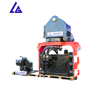 20-30ton Graafmachine Hydraulische Verticale Vibro Hamer Voor Vangrail Post Installatie - Product Image 1