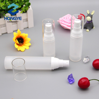 Botol Semprot Pompa Tanpa Udara Silinder PP Ramah Lingkungan Dapat Didaur Ulang 20ml 30ml 50ml untuk Lotion Perawatan Kulit Krim Mata Toner Kosmetik