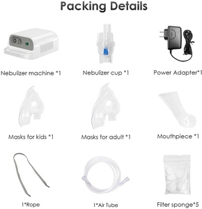 Chăm sóc sức khỏe Nguồn cung cấp y tế hen suyễn máy xách tay tiếng ồn thấp cầm tay máy nén khí dung - Product Image 6