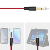 Écouteurs étanches avec prise jack 3,5 mm, écouteurs filaires pour iPad, ordinateur portable, MP3 et smartphones