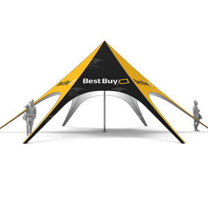 Tenda a Cupola a Forma di Stella di Alta Qualità con Stampa Personalizzata per Feste all'Aperto, Fiere ed Eventi - Product Image 3