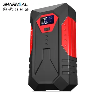Sharmeal便携式1500安培电池升压器12v手电筒电源组通用汽车跳车启动器最佳