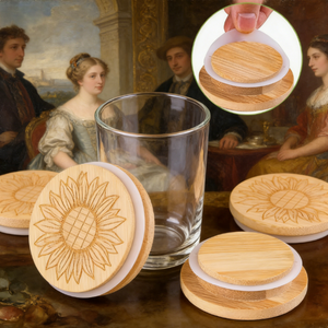 Ensemble <span class=keywords><strong>de</strong></span> 6 couvercles <span class=keywords><strong>en</strong></span> bambou pour bocaux <span class=keywords><strong>en</strong></span> <span class=keywords><strong>verre</strong></span>, couvercles hermétiques pour bocaux, couvercles pour contenants <span class=keywords><strong>de</strong></span> miel et <span class=keywords><strong>de</strong></span> <span class=keywords><strong>yaourt</strong></span> pour le rangement <span class=keywords><strong>en</strong></span> cuisine - Product Image 1