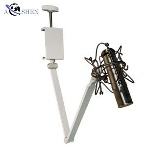 Professional Scissor Microphone Desktop Boom Arm Stand for Radio Studio Podcast Gaming Microphone Desk Mic Holder - Product Image 2