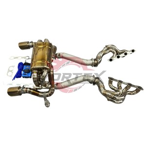 เฮดเดอร์รถแข่งแบบ Vortex Equal Length สำหรับ Ferrari F430 พร้อมท่อไอเสียไทเทเนียม Valvetronic แบบ Scuderia ช่วยเพิ่มเสียงให้ดียิ่งขึ้น - Product Image 2