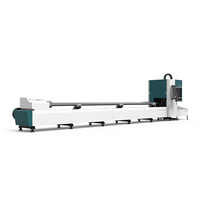 Offre Spéciale LX62TE Basic Simple Deux Mandrin Automatique Laser Tuyau Fiber Laser Machine De Découpe 6 Mètres 1500w pour Tube Métallique
