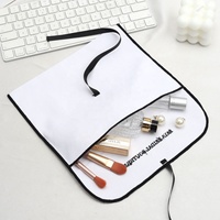 Sac de couverture d'enveloppe en sergé de coton blanc imprimé de logo personnalisé réutilisable de luxe Cadeau bébé vêtements oreiller pochette à poussière sac à poussière organique