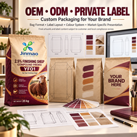 Additifs Alimentaires 2,5% Prémélange Composé en Poudre pour Aliments Bétailiers de Qualité avec Minéraux et Oligo-éléments Favorise la Nutrition YF01 Jinmao