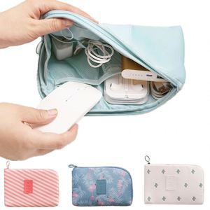 Bolsa de Cables para Accesorios de Viaje, Organizador Electrónico Digital USB Portátil, Estuche para Dispositivos, Cargador de Celular de Viaje, Soporte para Cargador Móvil - Product Image 1
