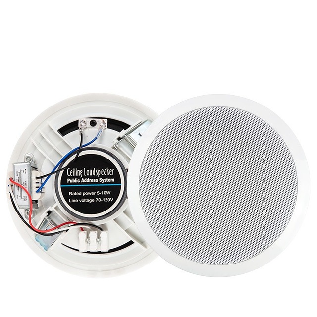 YFY-645 6" BT Version Wireless Stereo High Fidelity Two-way Audio Crossover Ceiling Speaker